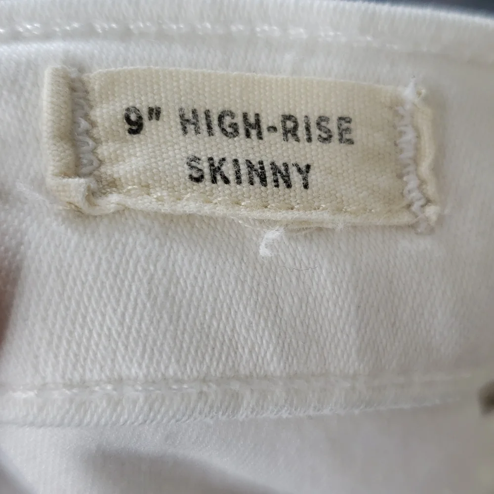 Madewell White 9" skinny jeans - Picture 4 of 4